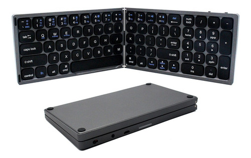 Ts Teclado Inalámbrico Plegable Bt Teclado Portátil Tamaño