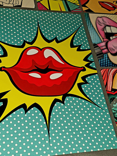 Poster Cuadro Cartel Aluminio Pop Art Decorativo Arte Pop