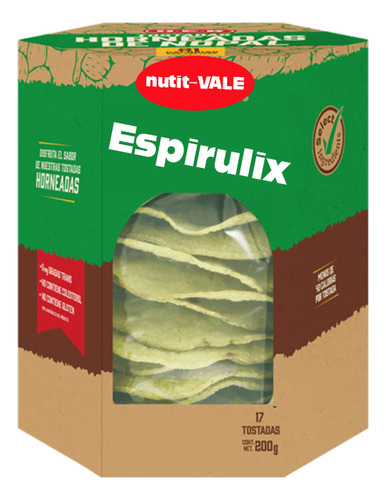 Tostadas De Maiz Con Espirulina 250g