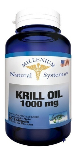 Krill Oil 1000 Mg Aceite X60 Sg - Unidad a $1500