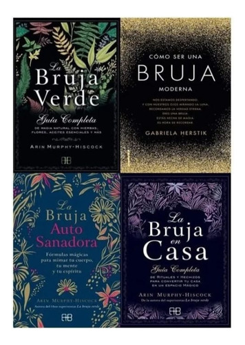 Saga De Las Brujas Libros 1,2,3 Y 4