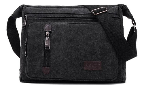 Bolsa De Lona Para Hombre Y Mujer, Casual, Con Capas