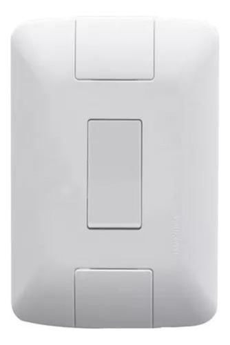 Conjunto Interruptor Simples 6a/250v Aria Branco