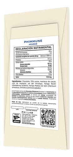 Philab | Chocolate Inmunoestimulante | 80 Gr