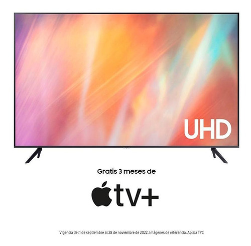 Imagen 1 de 10 de Televisor Samsung 65  4k Uhd Smart Tv 2021 Crystal Un65au700