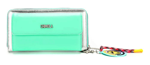Imagen 4 de 5 de Billetera Chimola Mujer Cuero Sintetico Fichero Colores