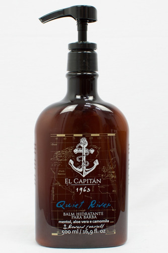 Imagem 2 de 6 de Pós Barba Balm Shave Quiet River 500ml El Capitán