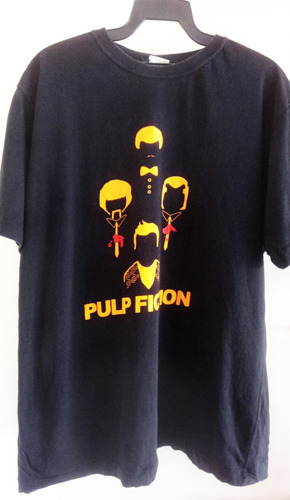 Camiseta Filme Pulp Fiction (usada)  Quentin Tarantino
