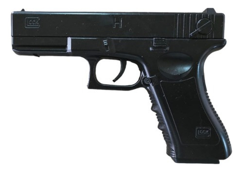 Lanzador Airsoft Glock 17 Full Metal + 2000 Bbs De Plastico 