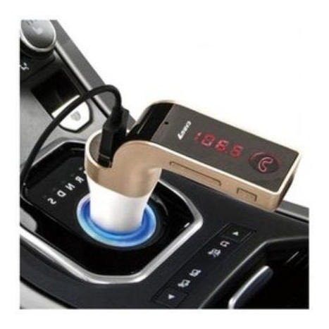 Cargador De Auto Bluetooth Kit Fm Transmisor Mp3 Usb