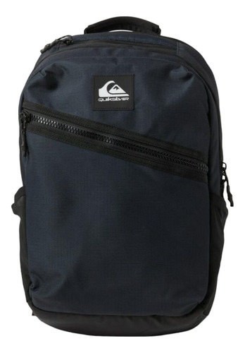 Mochila Quiksilver Hombre Caballero Casual Urbana Freeday Negro