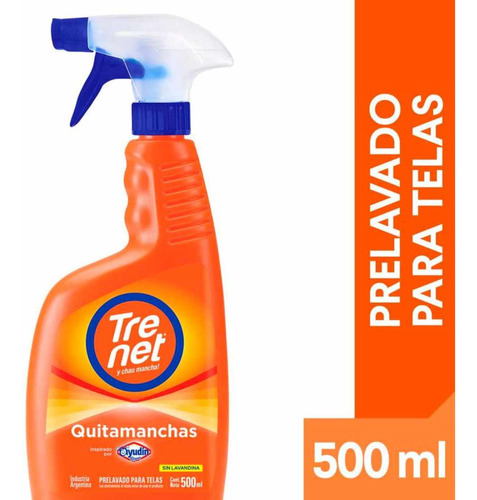 Quitamanchas Trenet Líquido Gatillo 500 ml