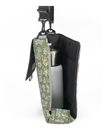 Imagen 6 de 7 de Bolso Matero Desplegable Diseño Doodle Wall Chilly