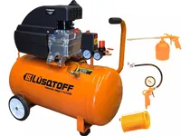 Comprar Compresor De Aire 50 Litros Kit Aire 3 Pzs Lusqtoff Portatil