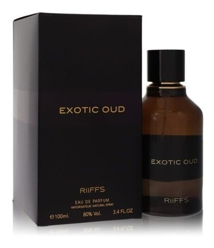Perfume Riiffs Exotic Oud Edp 100ml Unisex (arabe)-100%origi