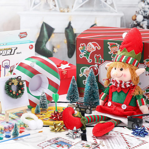 Kit De Elfos De Navidad De 28 Días Navidad, Aventuras ...