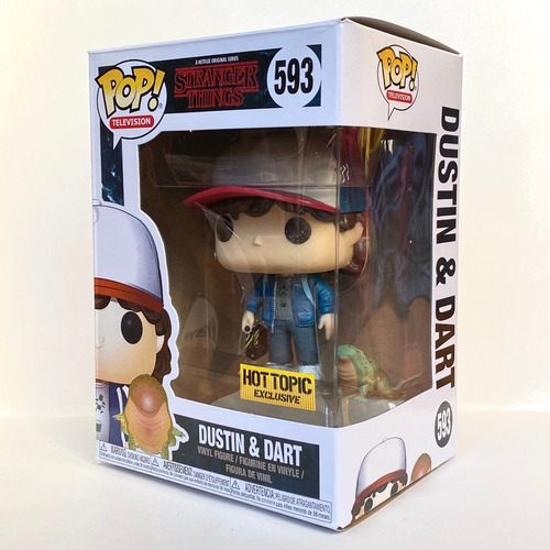 Funko Pop Dustin & Dart 593 Stranger Things