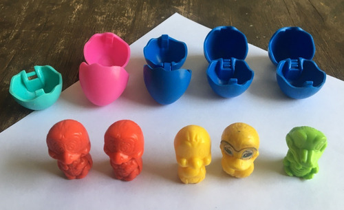 Coleção Kinder Ovo: 4 Filhotes Nos Ovinhos