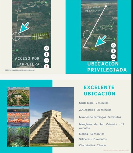 Imagen 12 de 14 de Lotes En Venta, Mía Santa Clara, Yucatán