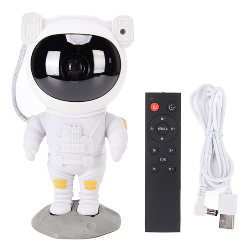 Lámpara Led Inteligente Astronauta Proyector De Estrellas