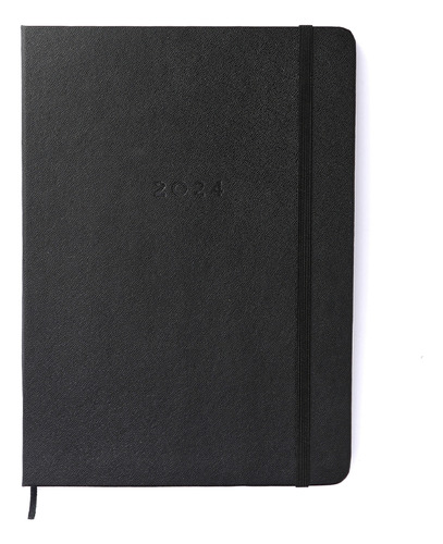 Agenda Planner 2024 Cicero Semanal Planejamento 17 X 24cm Cor da capa Clássica /Preta