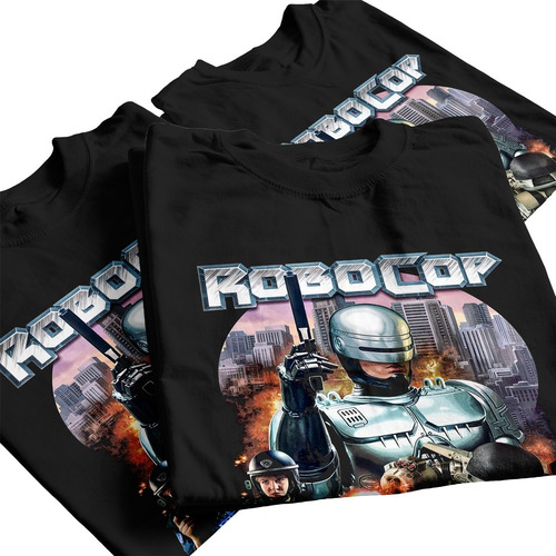 Imagen 4 de 6 de Remera Algodón Robocop 1