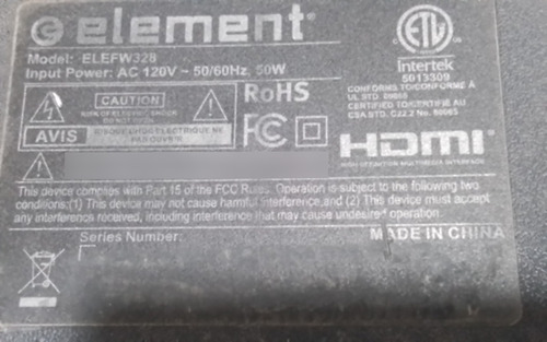 Main Elemenr Elefw328 (Usado)
