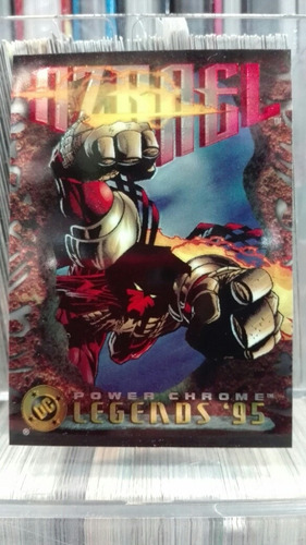 Dc Cómics Azrael Trading Card 1995 Power Chrome Legends Nuev