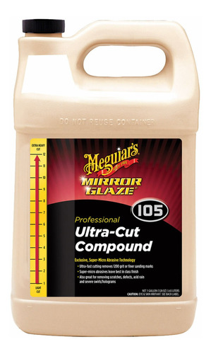 Pulimento Mirror Glaze Meguiars 1gal Ultra-cut Compound