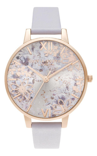 Reloj Olivia Burton Mujer Cuero Ob16vm45 Abstract Florals