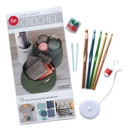 Kit De Inicio Para Tejer A Crochet 30 Piezas Multicolor