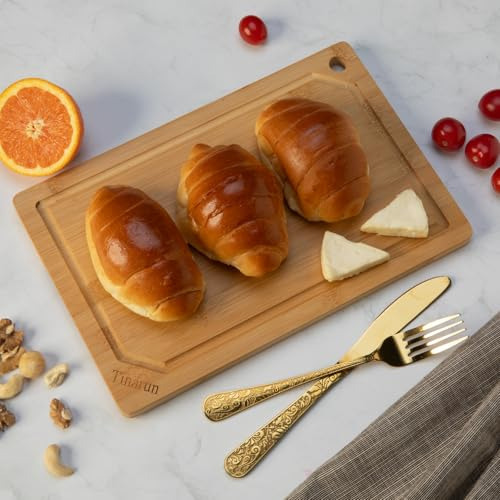 Set De 4 Tablas De Cortar De Bambú Extra Grande - Tablas De