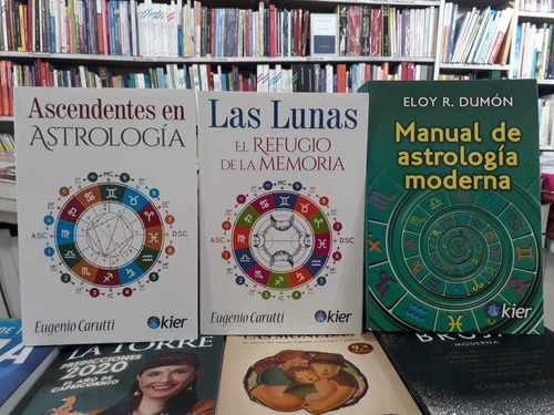 Las Lunas+ Ascendentes + Manual De Astrología Moderna 