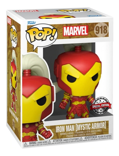 Funko Pop! Marvel Iron Man Mystic Armor #918 Original Se