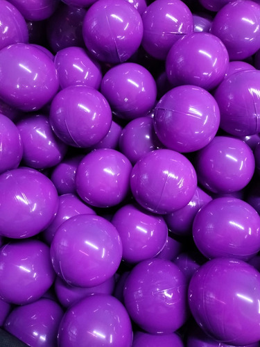 Pelotas De Plástico 50 Pzs Colores A Elegir