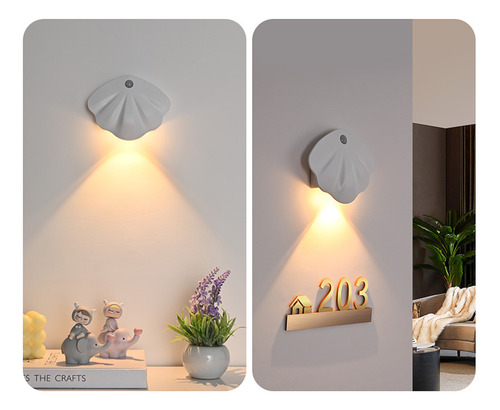 Lámpara Led Focos Con Sensor De Movimiento Para Interior