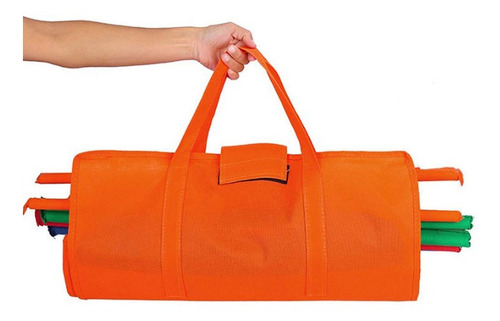 Imagen 1 de 5 de Bolsa De Tnt Reforzado Y Red, Para Carrito, Con Asas, 4 Tama