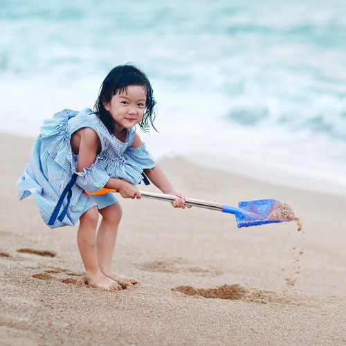 2022 Pala De Nieve Para Niños Beach Con Acero Inoxidable