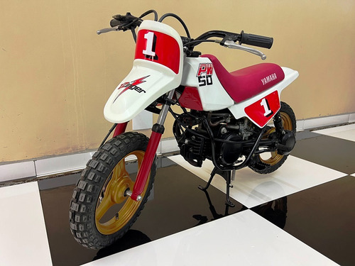 Yamaha Pw50 Pw 50 Moto Cross Mini Moto Não Dt180 Dt200 Rd135
