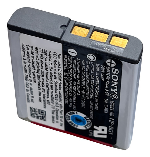 Np-bg1 Sony (910mah) Demo