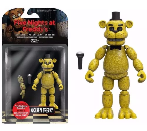 6 Bonecos 14cm Articuladados Five Nights Freddy Chica Foxy..