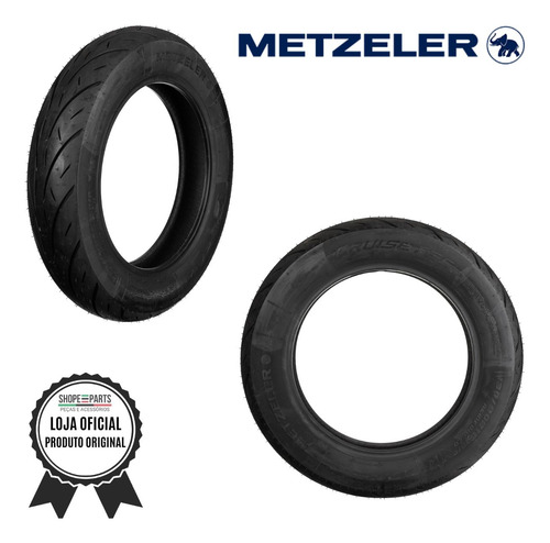 Pneu 130/90b16 Traseiro 73h (tl) Reinf Cruisetec Metzeler