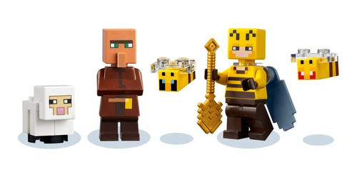 Imagen 5 de 6 de Lego® Minecraft - La Granja De Abejas (21165)
