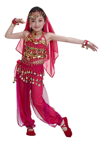 Astage Niños Princesa Niña India Traje De Danza Del Vientre