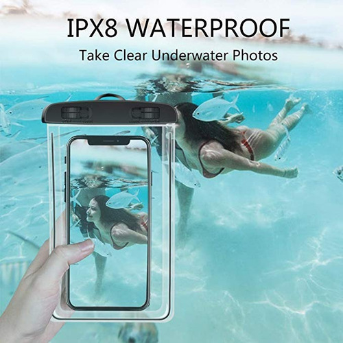 Bolsa Sumergible Agua Waterproof Para Celulares Hasta 5.5