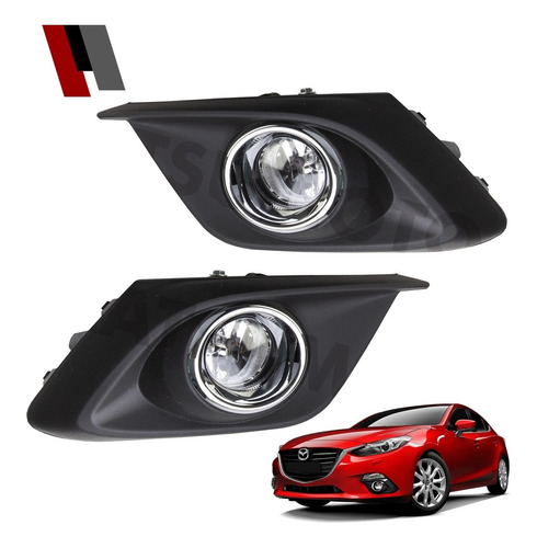 Kit Neblineros Mazda 3 2014-2016 + Luces Led