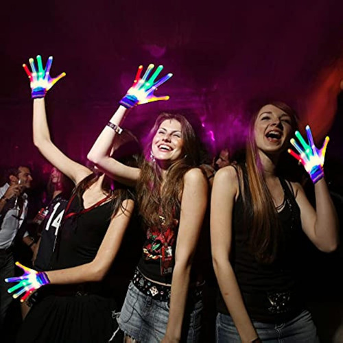 Guantes Led Para Dedos, Guantes Para Luces Para Dedos, Guant