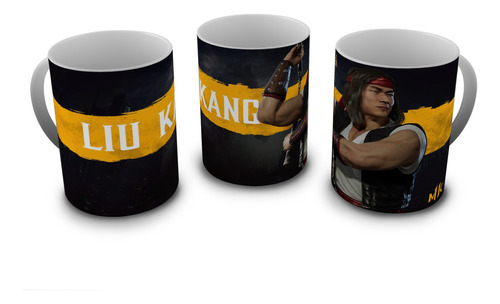 Caneca Mortal Kombat 11 (game): Liu Kang