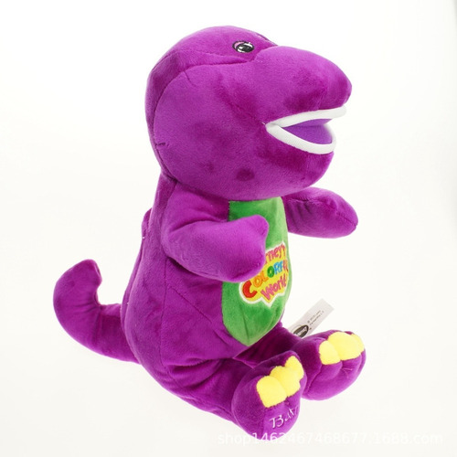 Mz Boneco De Pelúcia Cantor Mz Barney, Presente Para