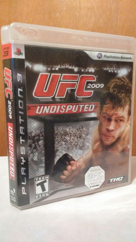 Ufc 2009 Undisputed (con Manual) Ps3 Playstation 3 Od.st